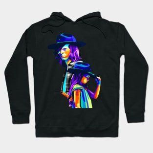 Carl & Judith Grimes WPAP Pop Art Colourful Hoodie